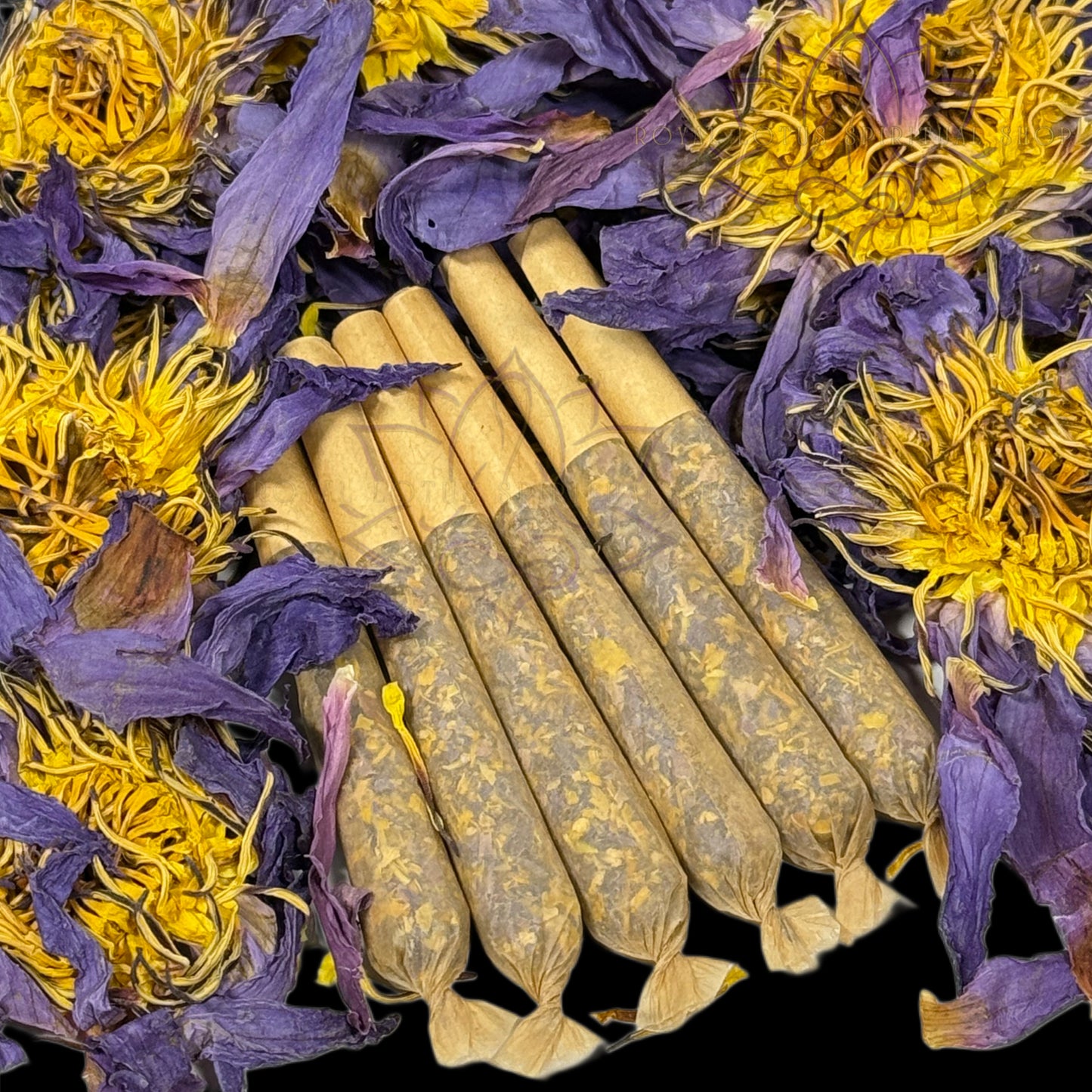 Hand-Rolled Lotus Flower