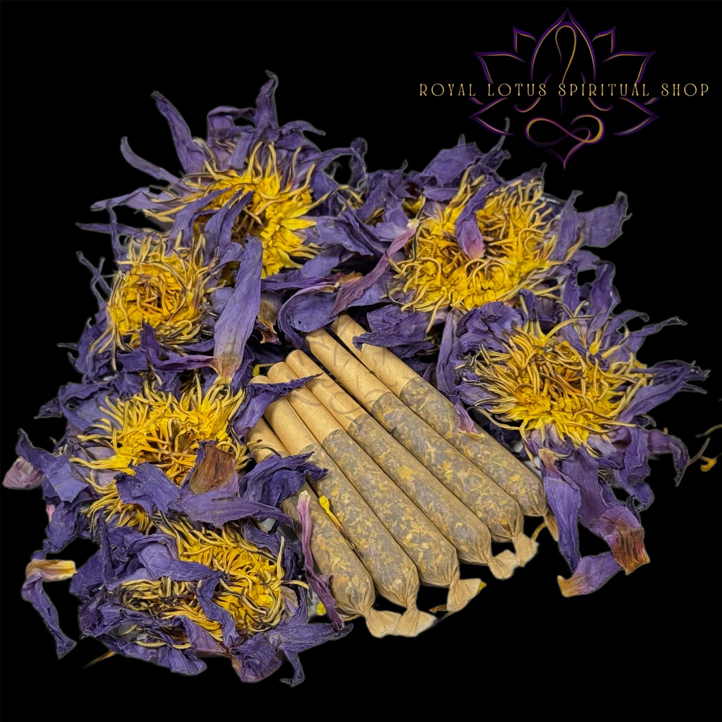 Hand-Rolled Lotus Flower